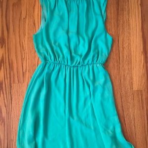 Turquoise dress